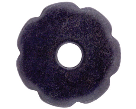 Cowboy Tack® 3/4 in. Black Steel 7-point Rose Bud Rowels -  Pair