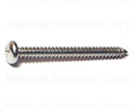 Midwest Fastener® Phillips Pan Head Sheet Metal Screw - #6, #8, #10, #12, & #14