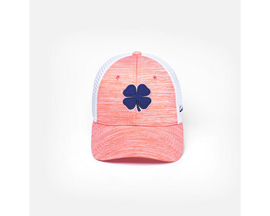 Black Clover® Perfect Luck No. 5 Flexfit Hat - Heather Red / White