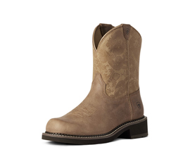 Ariat® Women's Fatbaby Heritage Fay Western Boots - Aged Tan