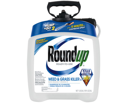 Roundup® Ready-to-Use Weed & Grass Killer III with Sprayer - 1.33 gallon