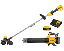 DeWalt® XR® 20V Max Cordless String Trimmer and Brushless Blower Combo Kit