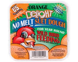 C&S® 11.75 oz. No Melt Suet Dough - OrangeDelight