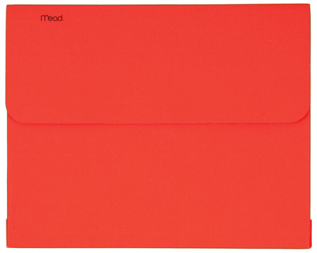 Mead® Letter-Sized Wallet File Folder - Assorted