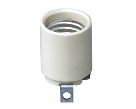 Leviton® Porcelain Incandescent Medium Base Keyless Socket 1 pk