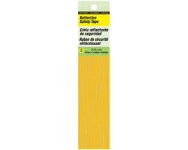 Hy-Ko® Self-Adhesive 1x6 in. Reflective Safety Tape - Yellow