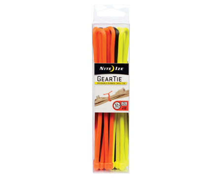 Nite Ize® Gear Tie 12 in. Assorted Twist Ties - Pro Pack