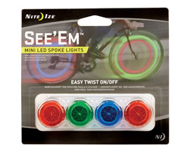 Nite Ize® See'Em Mini LED Spoke Lights