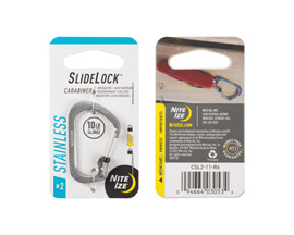 Nite Ize® SlideLock Stainless Steel Carabiner - Stainless #2