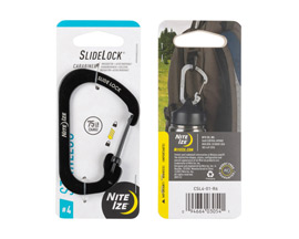 Nite Ize® SlideLock Stainless Steel Carabiner - Black #4