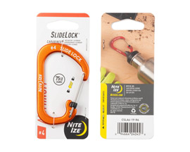 Nite Ize® SlideLock Aluminum Carabiner - Orange #4