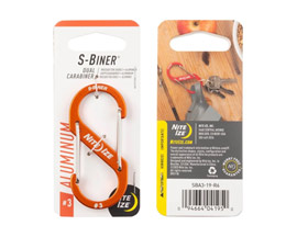 Nite Ize® S-Biner Aluminum Double Gated Carabiner - Orange #3
