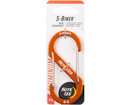 Nite Ize® S-Biner Aluminum Double Gated Carabiner - Orange #4