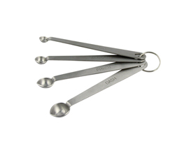 Fox Run® Stainless Steel Pinch/Smidge/Dash Silver Measuring Spoons