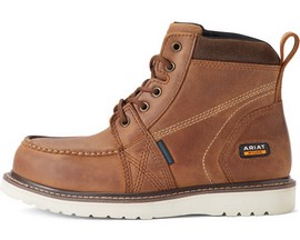 Ariat® Women's Rebar Wedge Composite Moc Toe Work Boot - Aged Honey