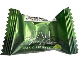 Utah Truffles® Chocolate Truffle Bite - Mint