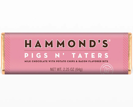 Hammond's® 2.25 oz. Pigs N' Taters Milk Chocolate Bar