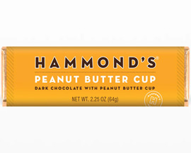 Hammond's® 2.25 oz. Peanut Butter Cup Dark Chocolate Bar