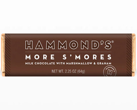 Hammond's® 2.25 oz. More S'mores Milk Chocolate Bar