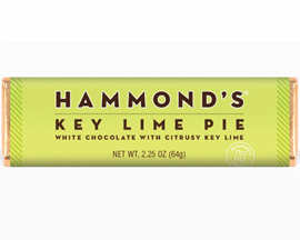 Hammond's® 2.25 oz. White Chocolate Bar - Key Lime Pie