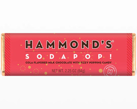 Hammond's® 2.25 oz. Soda Pop! Milk Chocolate Bar