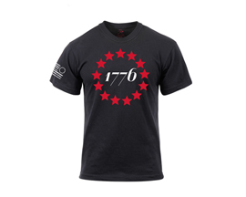 Rothco® Men's 1776 Black T-Shirt