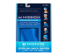 Mission® Blue Cooling Neck Gaiter