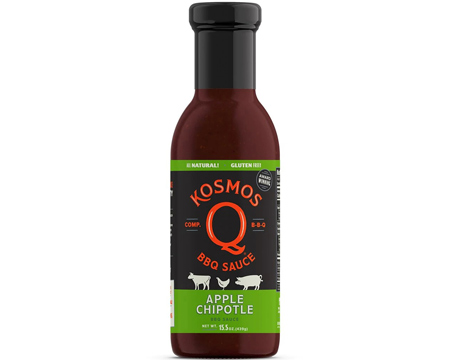 Kosmos Q® 15.5 oz. BBQ Sauce - Apple Chipotle