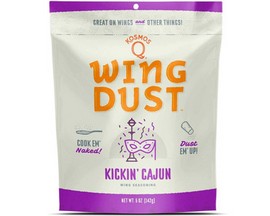 Kosmos Q® 5 oz. Wing Dust Seasoning - Kickin' Cajun