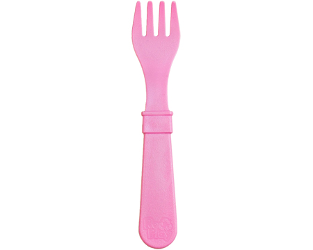 Re-Play® Recycled Plastic Fork - Blush Pink