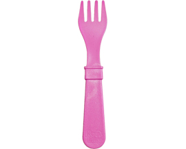 Re-Play® Recycled Plastic Fork - Bright Pink