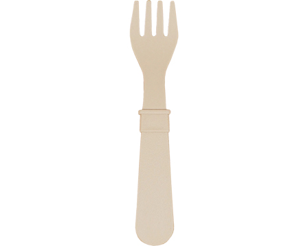 Re-Play® Recycled Plastic Fork - Sand