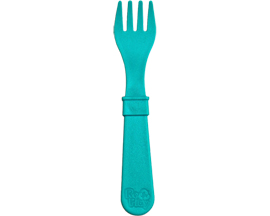 Re-Play® Recycled Plastic Fork - Teal