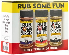 Rub Some® Fun Holy Trinity of Rubs 3-piece Gift Pack