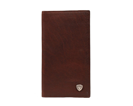 Ariat® Bi-Fold Rodeo Wallet - Dark Copper