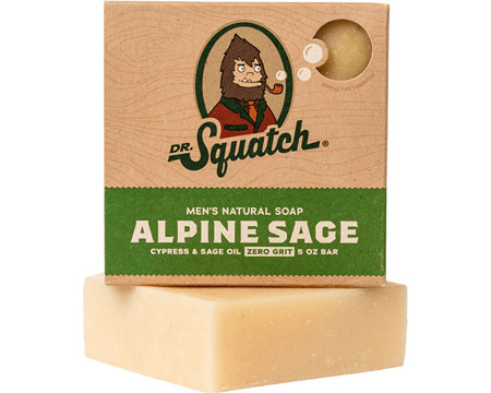 Dr. Squatch® Men's Natural Soap Bar - Alpine Sage