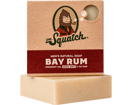 Dr. Squatch® Men's Natural Soap Bar - Bay Rum