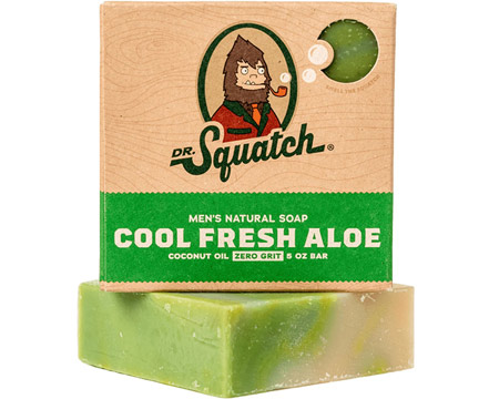 Dr. Squatch® Men's Natural Soap Bar - Cool Fresh Aloe