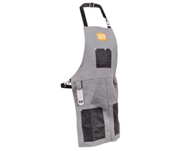 Oklahoma Joe's® Canvas/Leather Black/Grey Grill Apron