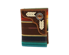 M&F Western Products® Men's Trifold Serape Wallet