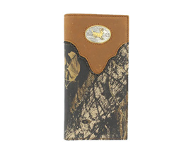 M&F Western Products® Nocona Jumping Deer Concho Mossy Oak Rodeo Wallet