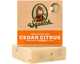 Dr. Squatch® Cedar Citrus Bar Soap