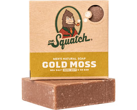 Dr. Squatch® Gold Moss Scrub Bar Soap