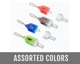 SE® Assorted Color Illuminated Needle Threaders with White LEDs