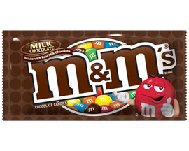 M&M's® Individual Size Candy Bag - Milk Chocolate