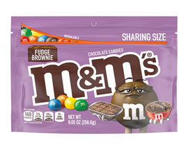 M&M's® Sharing Size Candy Bag - Fudge Brownie