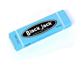 Classic Black Jack® Chewing Gum - 5 sticks