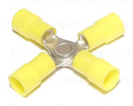 Midwest Fastener&reg; Four-Way Butt Connectors