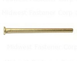 Midwest Fastener® Satin Brass Hinge Pins