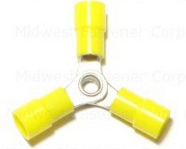 Midwest Fastener® Three-Way Butt Connectors